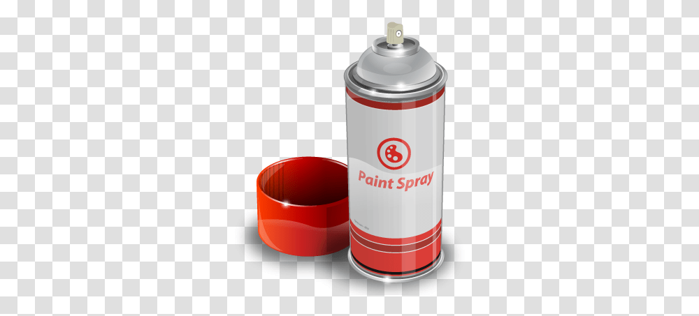 Red Spray Paint 3d Paint Spray Can, Tin, Shaker, Bottle Transparent Png