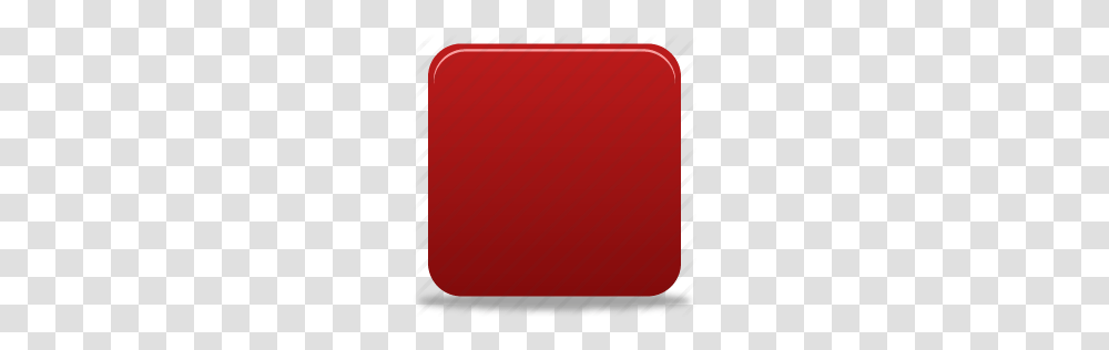 Red Square Stop Icon, Mousepad, Mat, Electronics Transparent Png