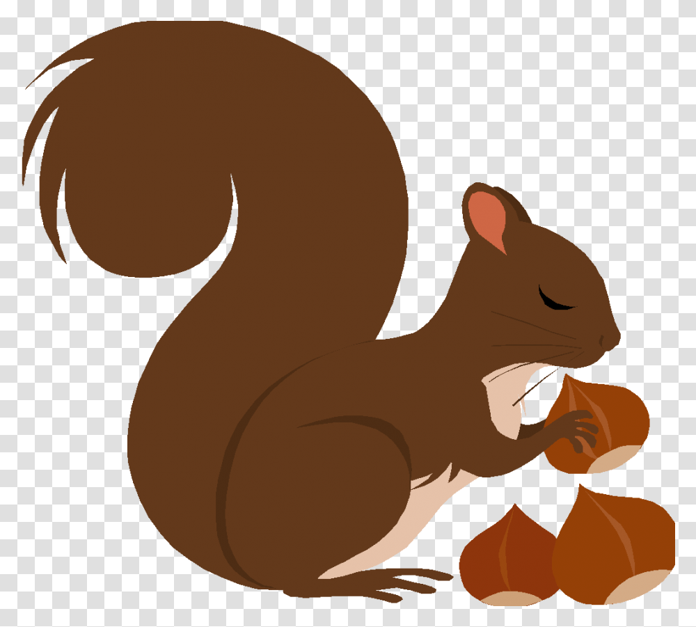 Red Squirrel Clipart Nut Clipart Squirrel With Nut Clipart, Animal, Rodent, Mammal, Rat Transparent Png