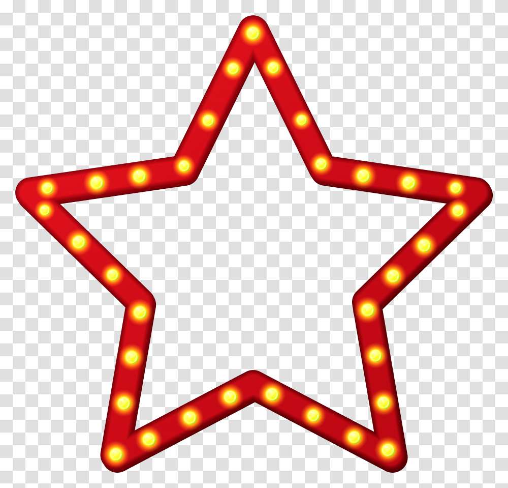 Red Star Border Frame Clip Art Transparent Png