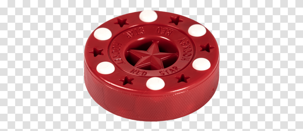 Red Star Bullet Pucks - Konixx Circle, Birthday Cake, Dessert, Food, Symbol Transparent Png