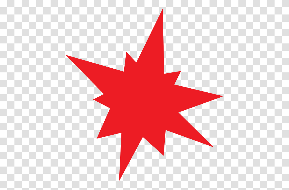 Red Star Clip Art Free Vector, Star Symbol, Plant, Cross Transparent Png