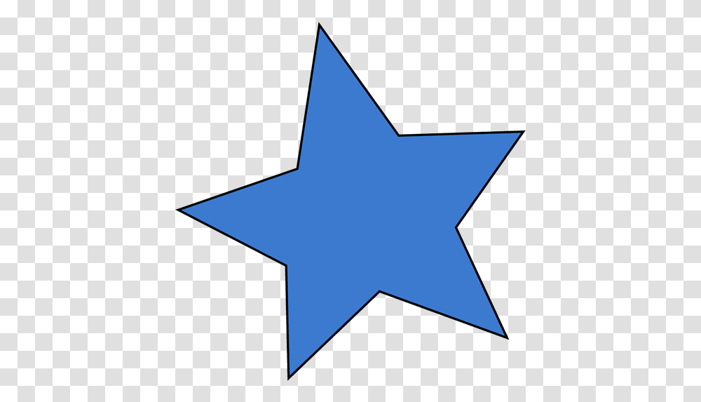 Red Star Clip Clipartlook Blue Star Clipart, Symbol, Star Symbol, Cross Transparent Png