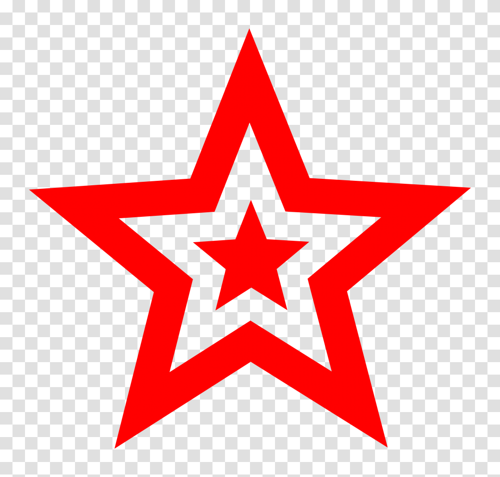 Red Star In Star Icons, Cross, Star Symbol Transparent Png