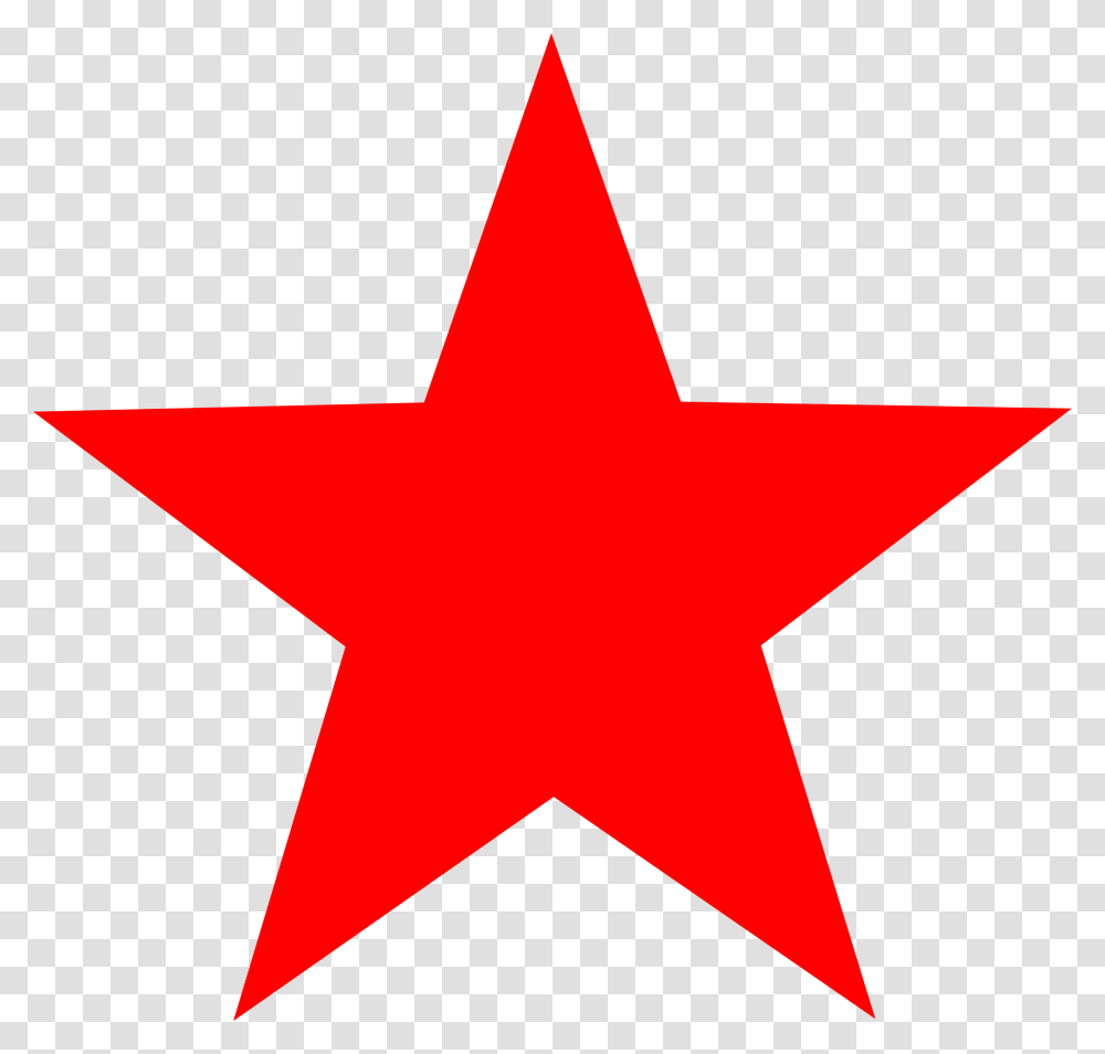 Red Star, Logo, Star Symbol, Cross Transparent Png