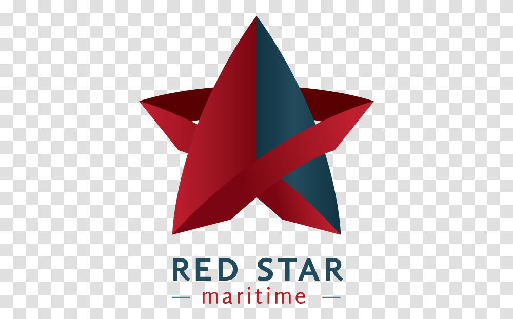 Red Star Maritime Under Construction Graphic Design, Symbol, Logo, Trademark, Clothing Transparent Png
