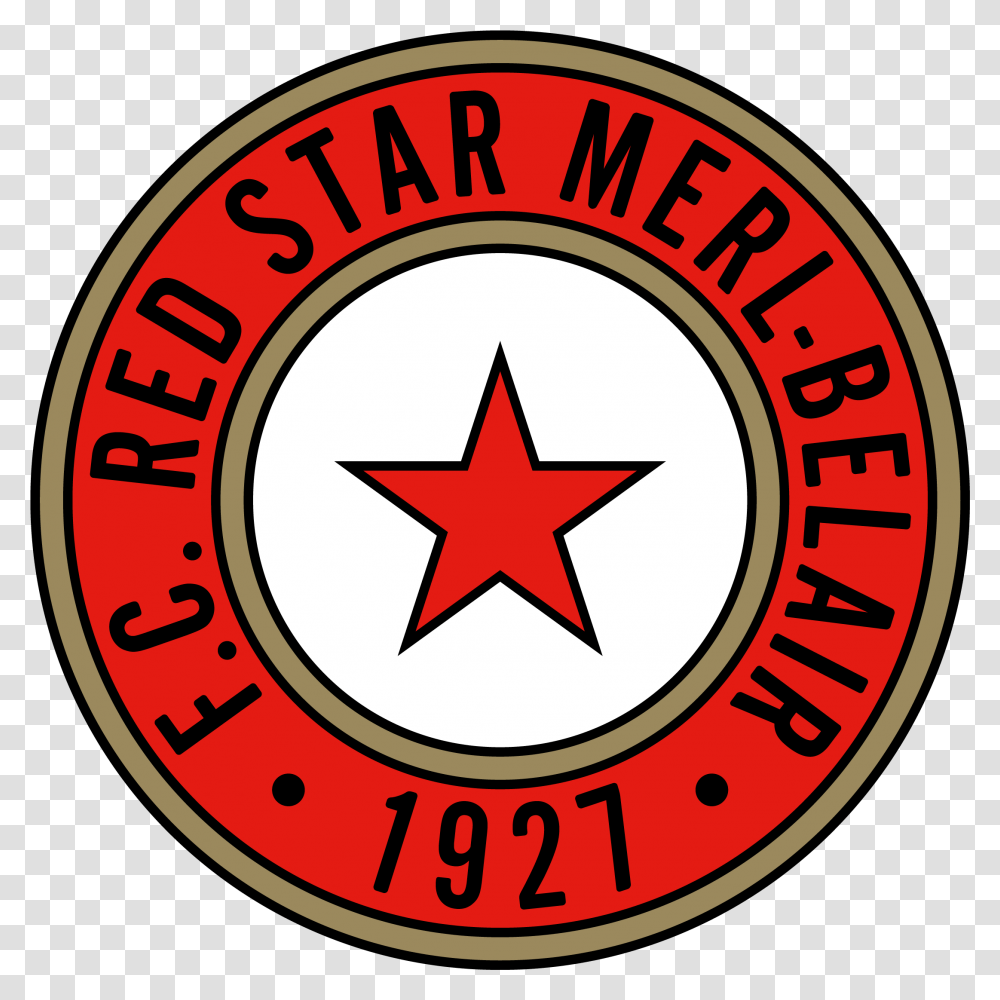 Red Star Merl Belair Retro Rainbow, Symbol, Star Symbol, Logo, Trademark Transparent Png