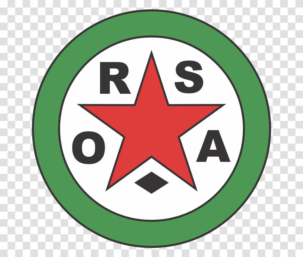 Red Star Oa Logo Clip Art, Symbol, Star Symbol, First Aid, Trademark Transparent Png