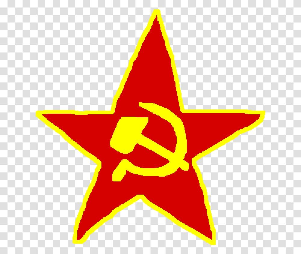 Red Star Of Freedom Illustration, Star Symbol Transparent Png