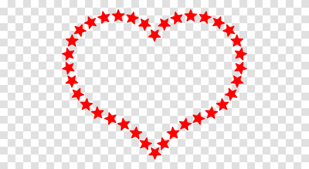 Red Star Outlined Heart Clipart For Web, Bracelet, Jewelry, Accessories, Accessory Transparent Png
