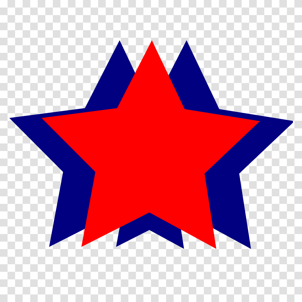Red Star Red And Blue Star, Star Symbol, Outdoors, Nature Transparent Png