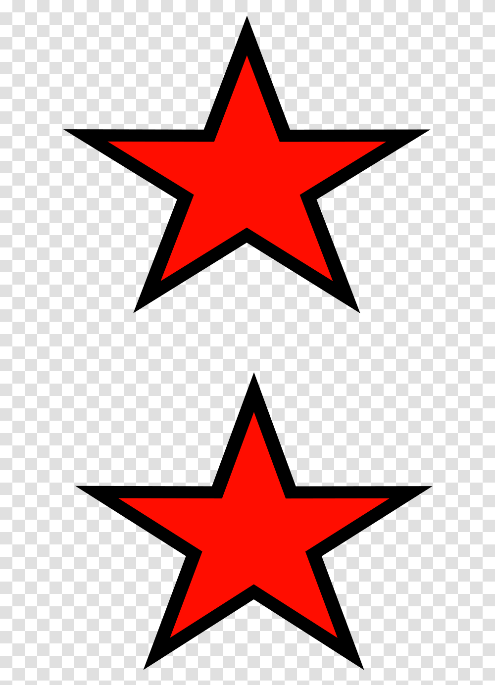 Red Stars Clip Art, Cross, Star Symbol Transparent Png