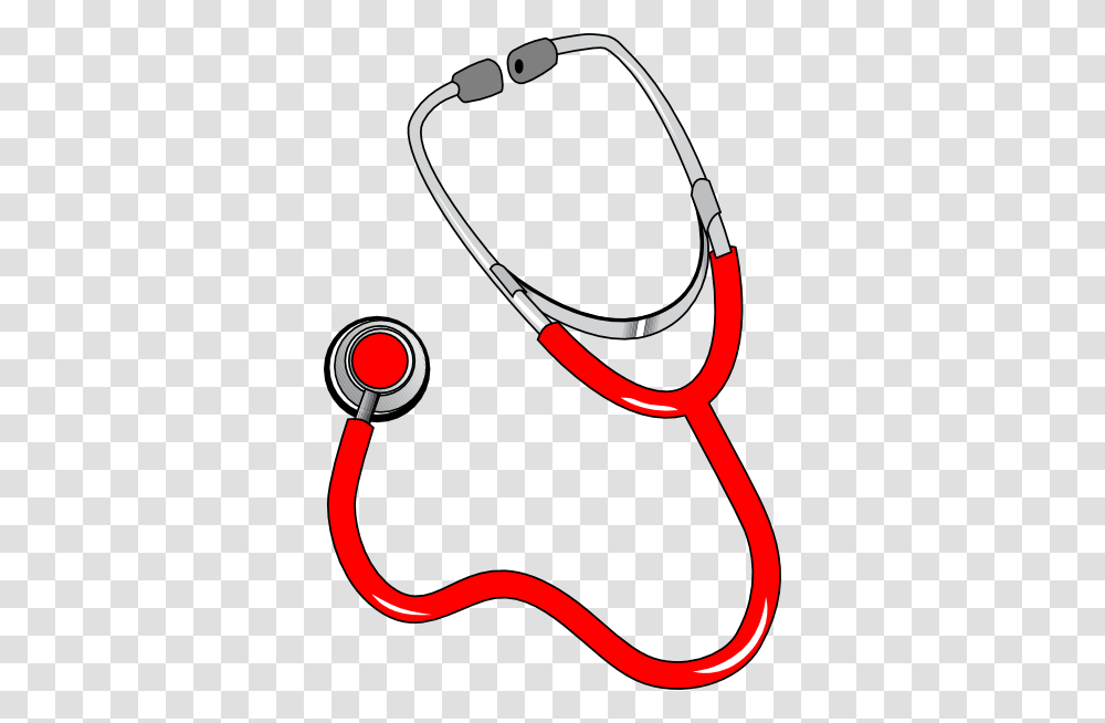 Red Stethoscope Clip Art, Electronics, Headphones, Headset, Adapter Transparent Png