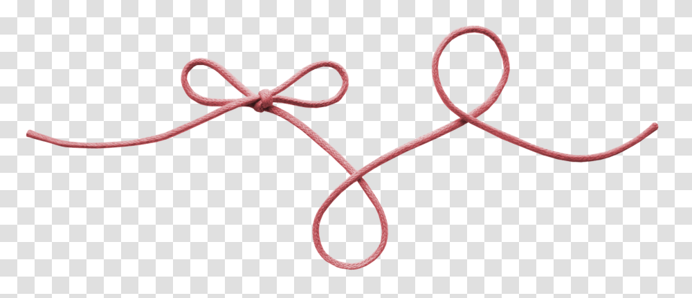Red String Bow Clipart, Knot, Pattern Transparent Png