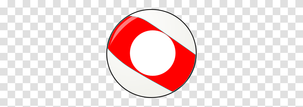 Red Stripe Billiard Ball Clip Art, Logo, Trademark Transparent Png