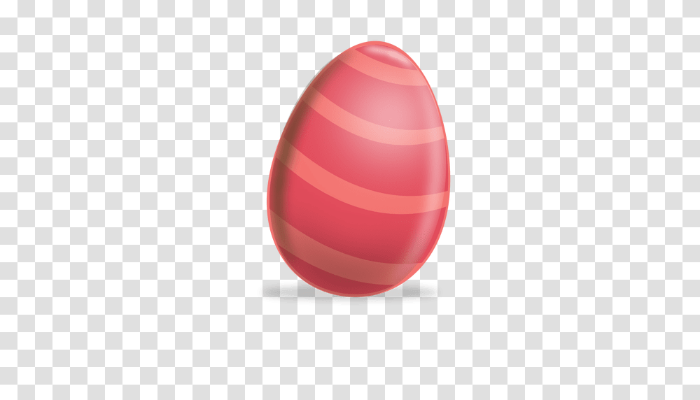 Red Stripe Easter Egg Decoration, Food, Balloon Transparent Png