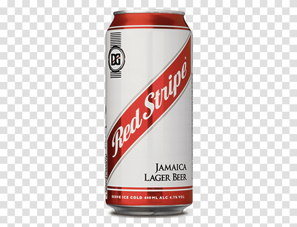 Red Stripe Red Stripe Beer Can, Soda, Beverage, Drink, Tin Transparent Png