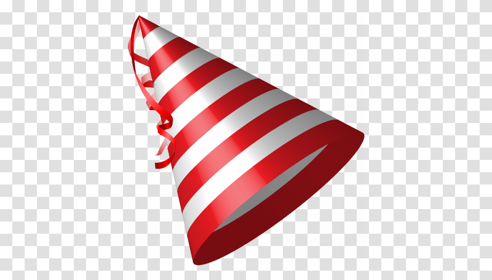 Red Striped Birthday Hat Cap Photo Red Birthday Hat, Clothing, Apparel, Party Hat, Dynamite Transparent Png