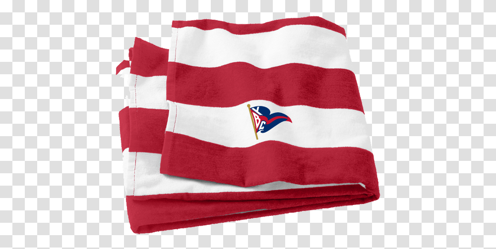 Red Stripes Beach Towel, Flag, American Flag, Napkin Transparent Png