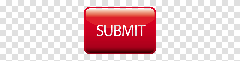 Red Submit Button, Word, Logo Transparent Png