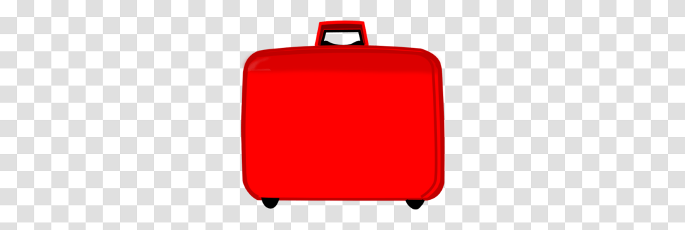 Red Suitcase Clip Art, First Aid, Luggage, Bag Transparent Png