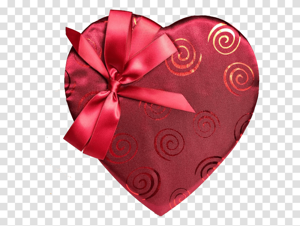 Red Swirl Heart 8oz Or 1lb Download Gift Wrapping Transparent Png