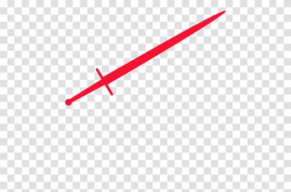 Red Sword, Weapon, Weaponry, Blade Transparent Png
