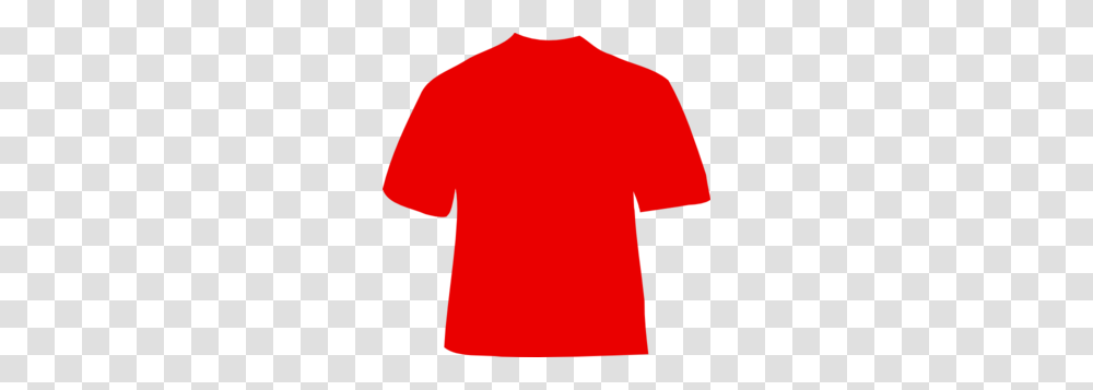 Red T Shirt Clip Art, Apparel, T-Shirt, Back Transparent Png