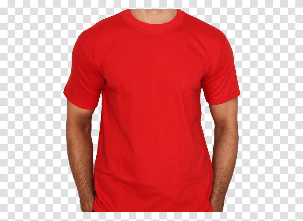 Red T Shirt, Apparel, Sleeve, Person Transparent Png