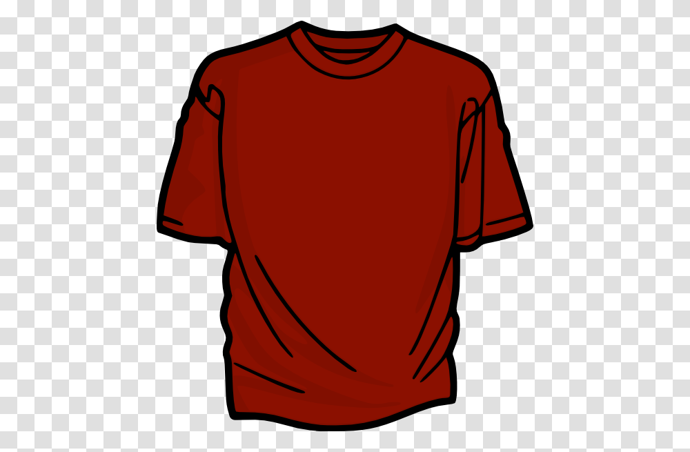 Red T Shirt Svg Clip Arts T Shirt Clipart, Apparel, Sleeve, T-Shirt Transparent Png