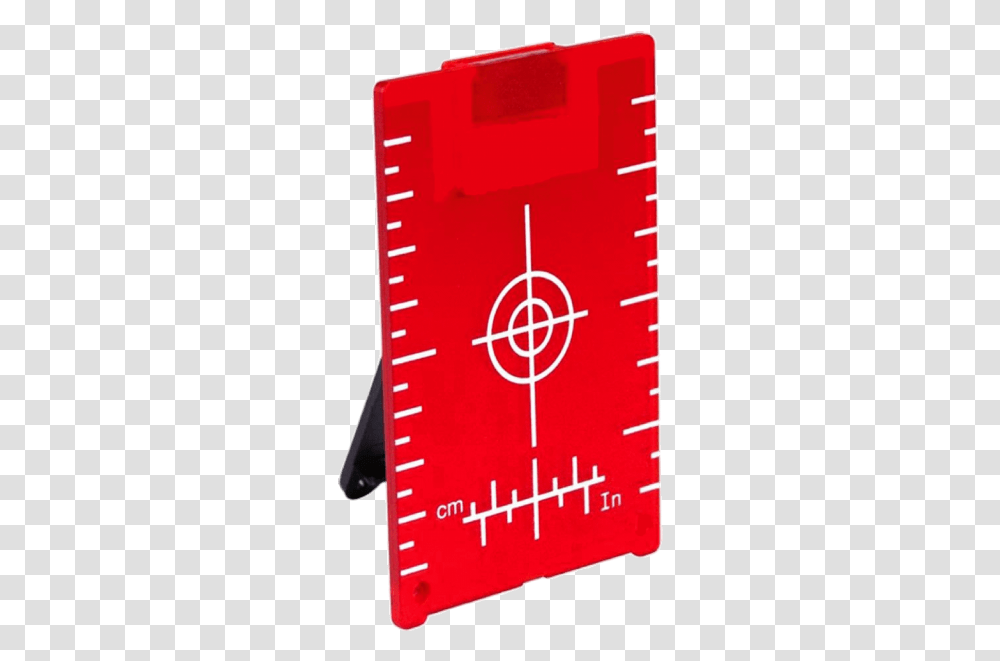 Red Target Plate Bosch Laser Target Cards, Game, Shooting Range Transparent Png