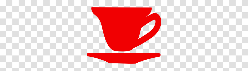 Red Tea Cups, Coffee Cup, Label, Hand Transparent Png