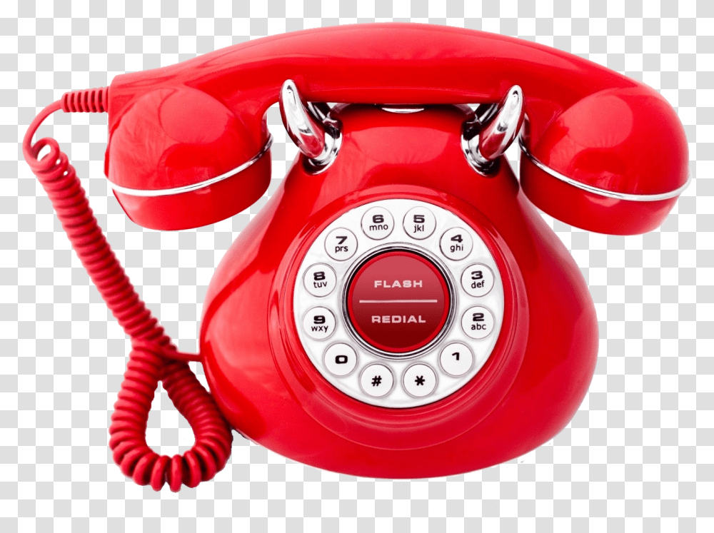 Red Telephone & Clipart Free Download Ywd Vintage Phone, Electronics, Dial Telephone Transparent Png