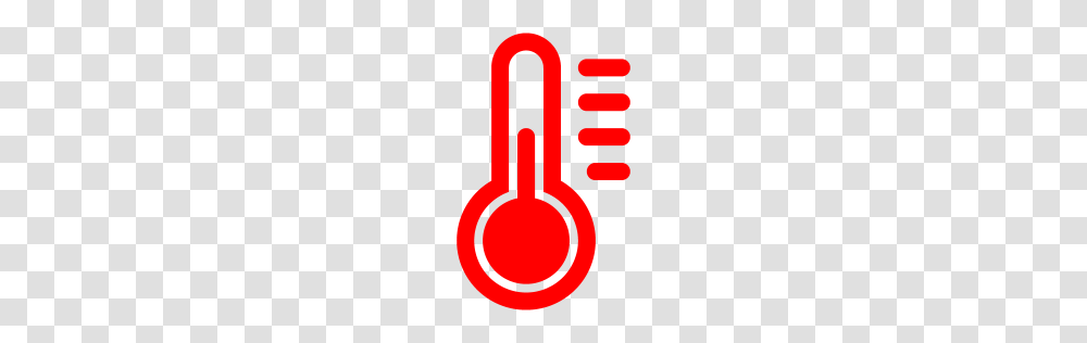 Red Temperature Icon, Logo, Trademark Transparent Png