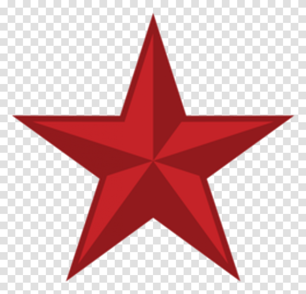Red Texas Star, Star Symbol, Cross Transparent Png