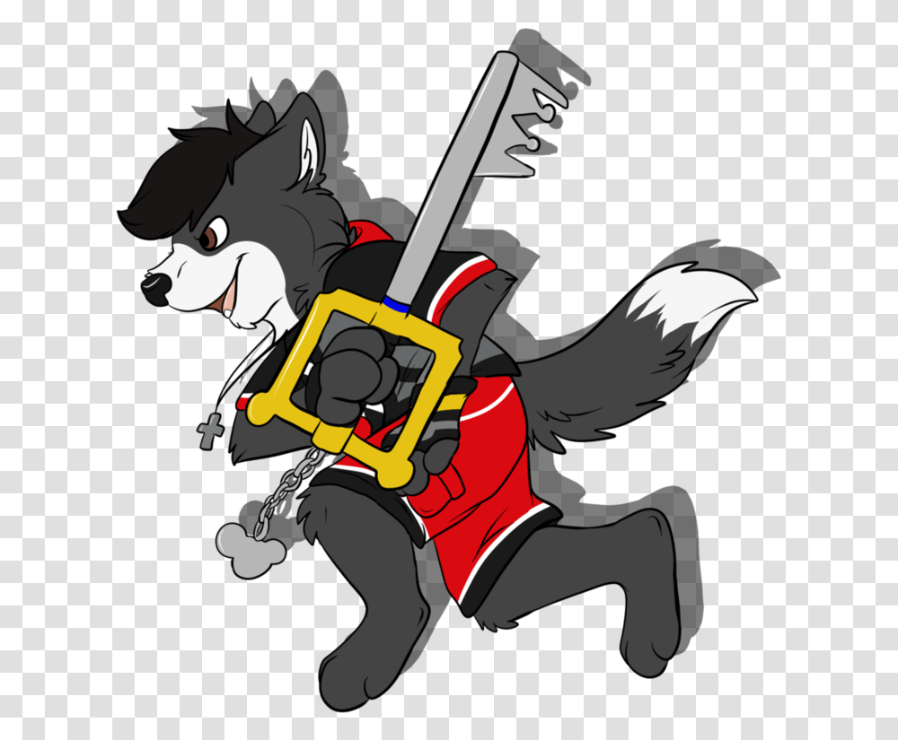 Red The Keyblade Wielder Cartoon, Person, Costume, Bird, People Transparent Png