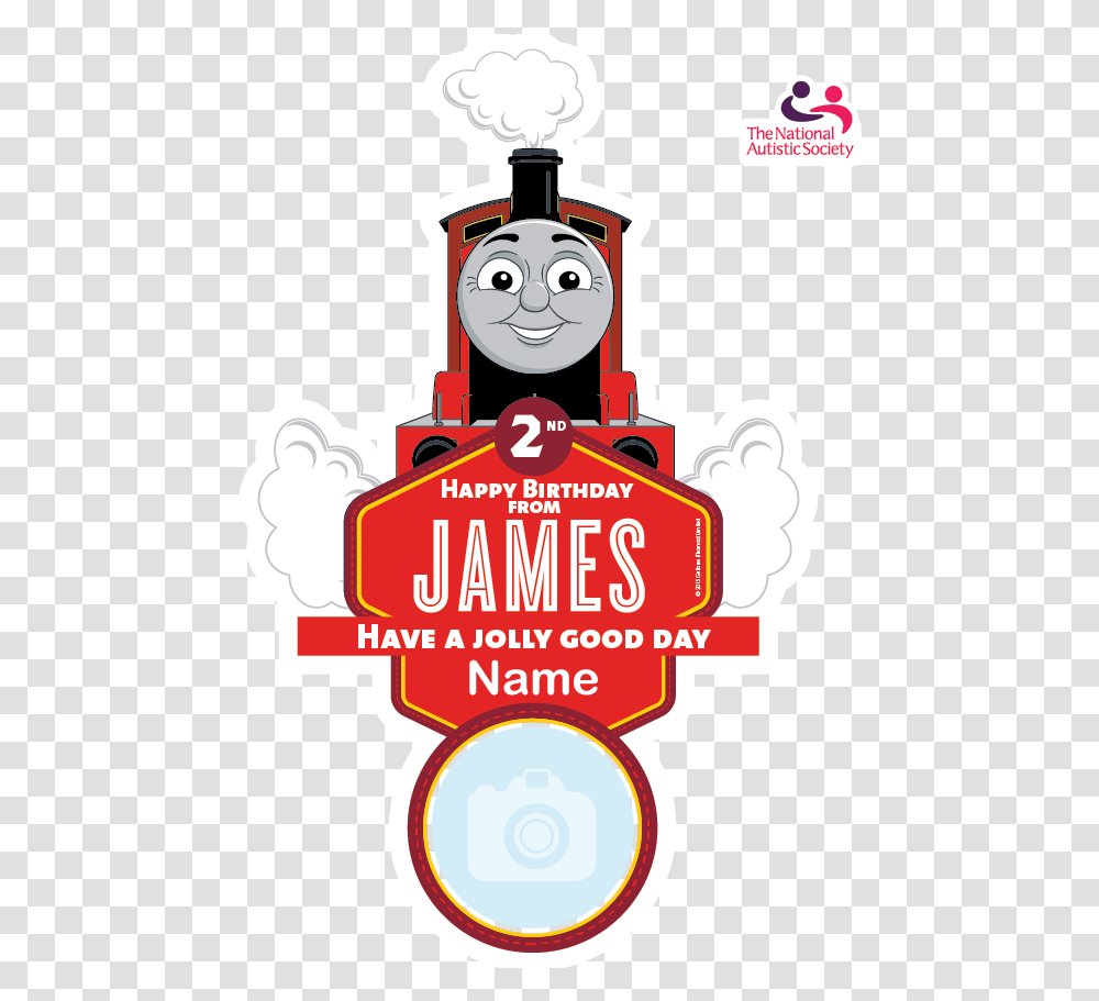 Red Thomas And Friends T Shirt, Label, Logo Transparent Png