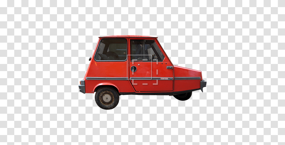 Red Three Wheeled Car, Fire Truck, Vehicle, Transportation, Van Transparent Png