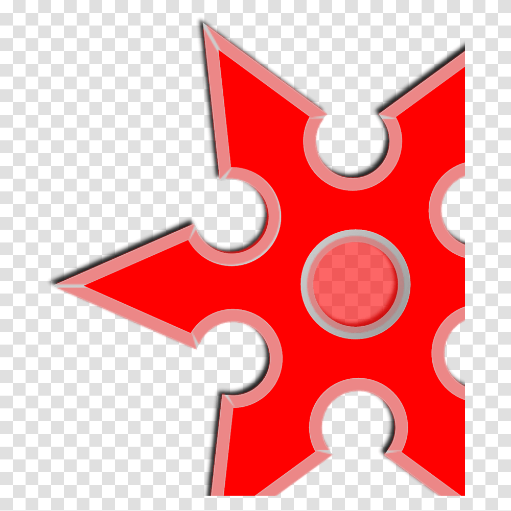 Red Throwing Star Svg Vector Dot, Symbol, Game, Jigsaw Puzzle, Leaf Transparent Png