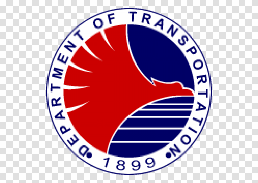 Red Thumbs Down Department Of Transportation And Communication Philippines, Logo, Trademark, Badge Transparent Png