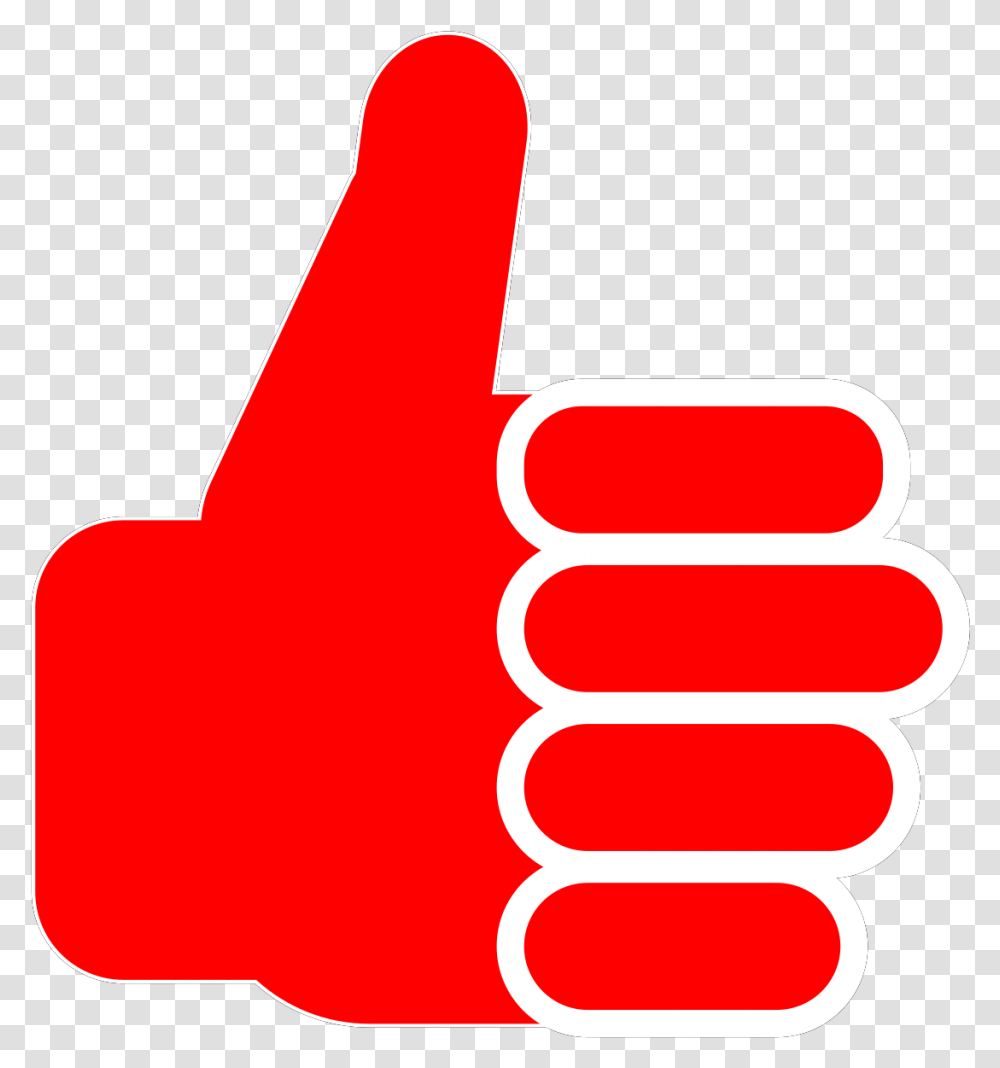 Red Thumbs Up, Hand, Ketchup, Food Transparent Png