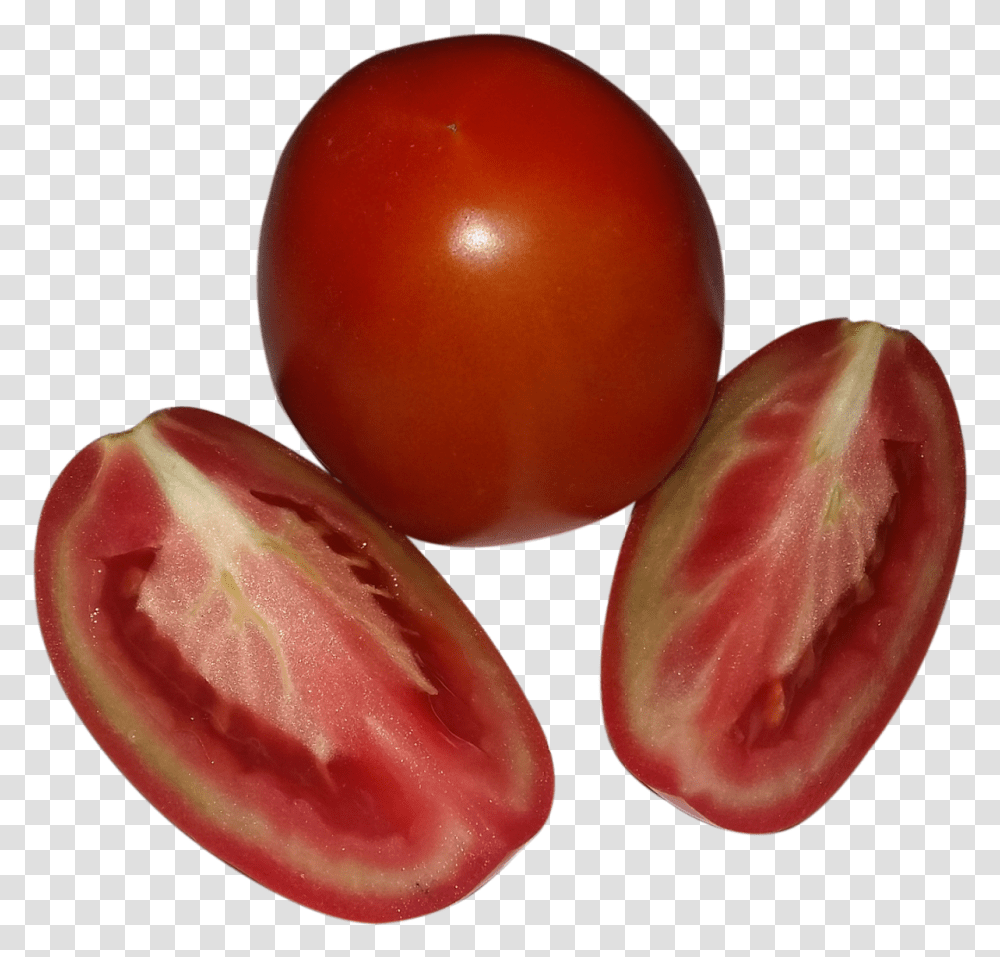 Red Tomato Vegetables Images Seedless Fruit, Plant, Egg, Food, Sliced Transparent Png