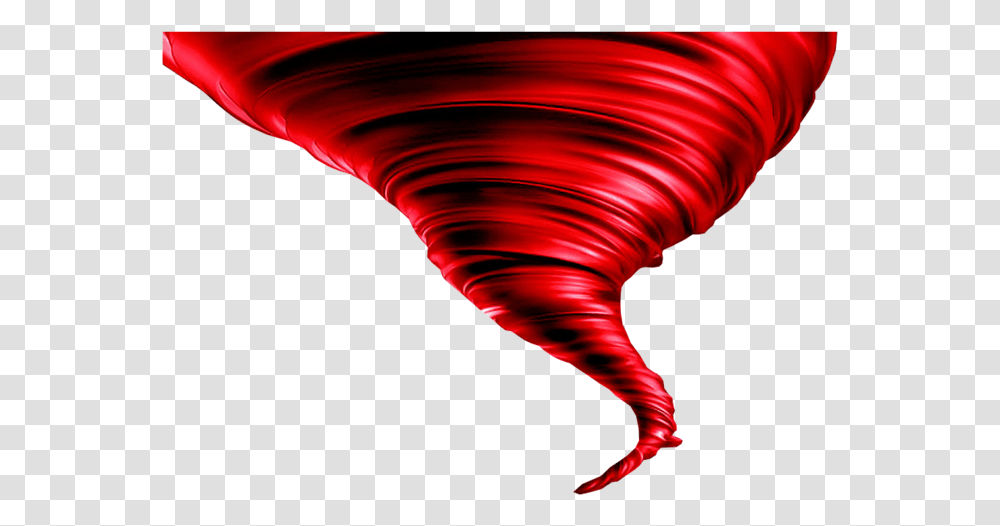 Red Tornado, Ornament, Pattern, Fractal Transparent Png