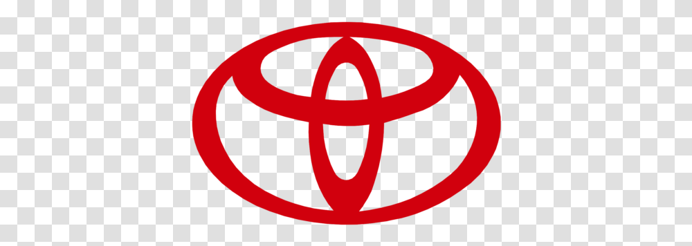 Red Toyota Logo Toyota Material Handling Logo, Symbol, Trademark, Emblem, Star Symbol Transparent Png