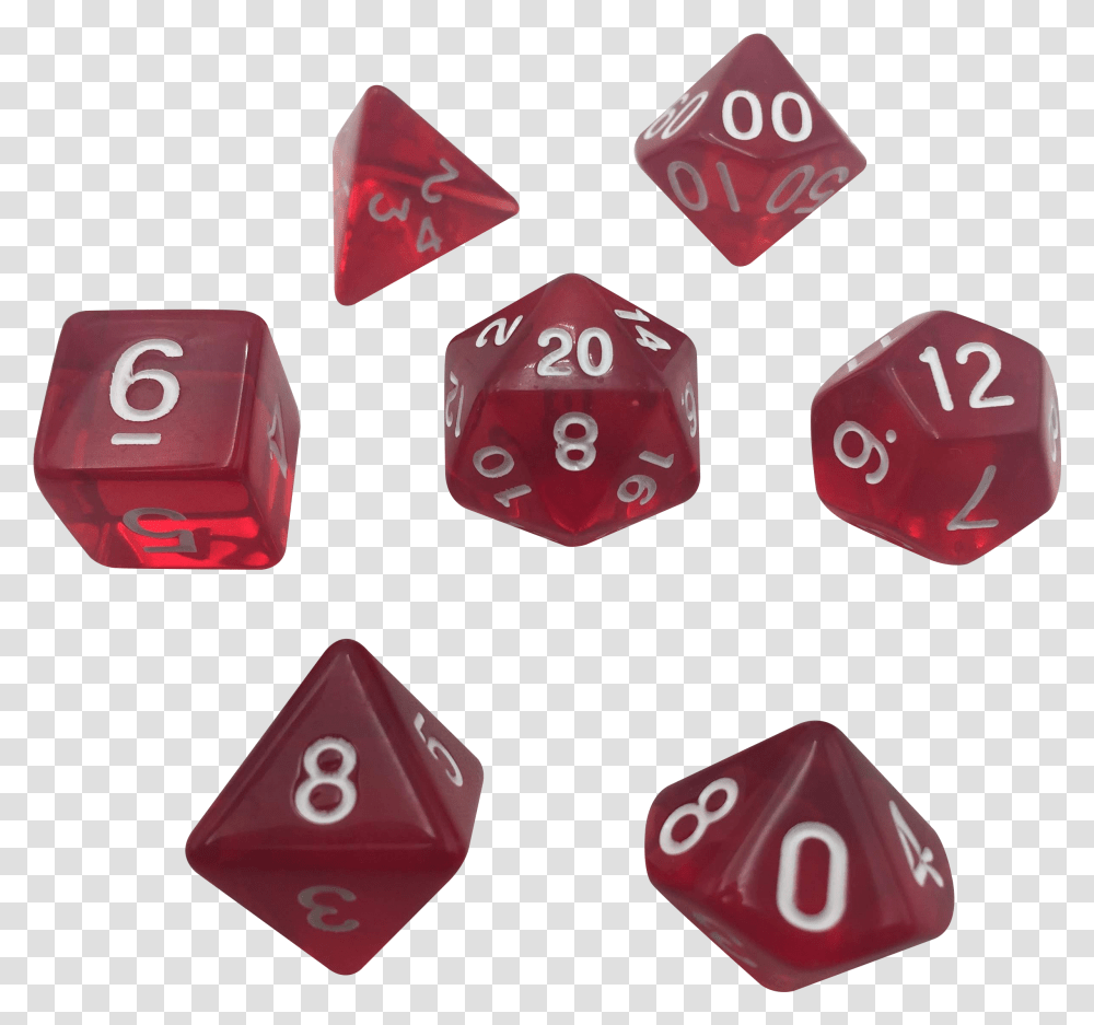 Red Translucent Color Dnd Dice Background, Game, First Aid Transparent Png