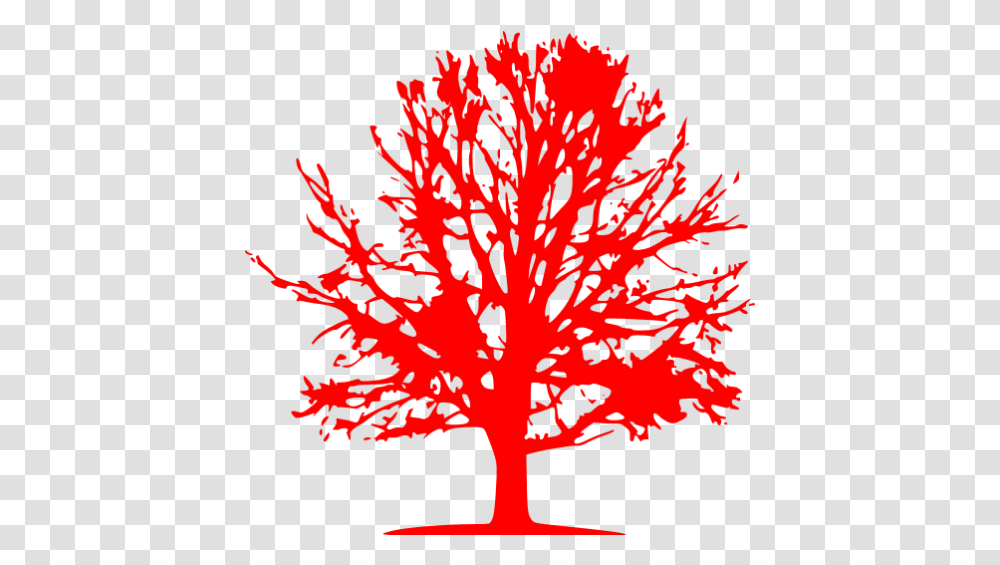 Red Tree Icon Free Red Tree Icons Everyone Sit Under Their Own Vine And Fig Tree, Plant, Maple, Leaf, Poster Transparent Png