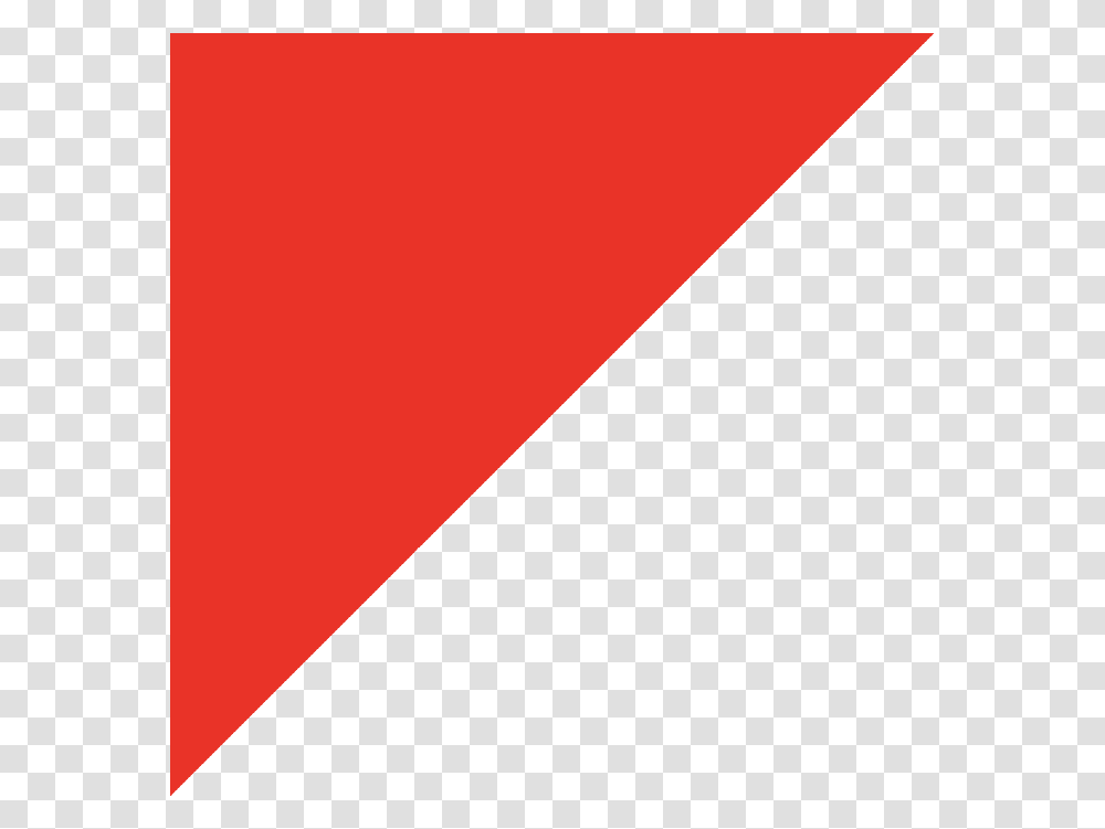 Red Triangle Faixas, Alphabet, Number Transparent Png