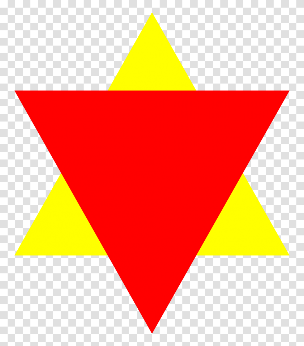 Red Triangle Jew Transparent Png