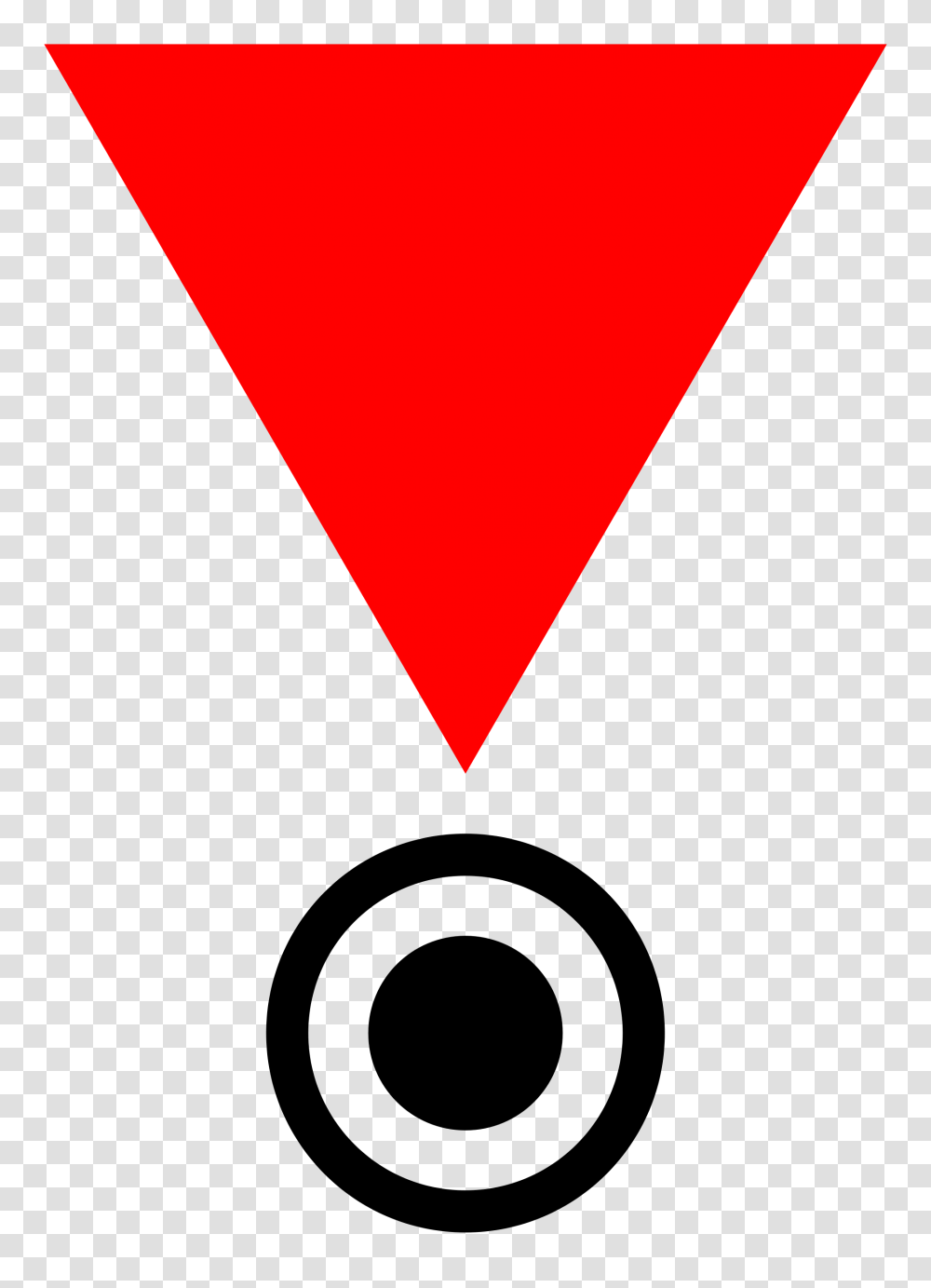 Red Triangle Penal, Plectrum Transparent Png