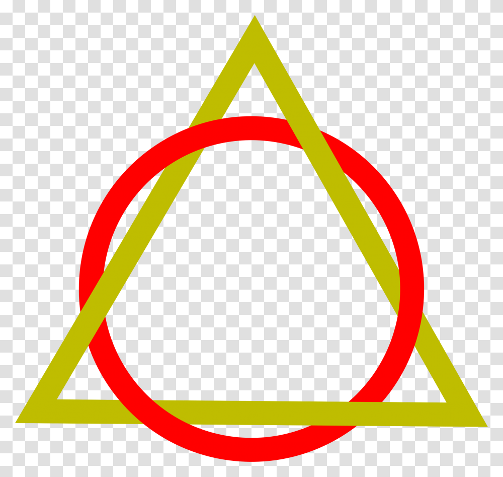 Red Triangle Simbolo Triangulo Y Circulo, Dynamite, Bomb, Weapon, Weaponry Transparent Png